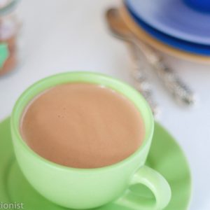 home made pumpkin spice latte