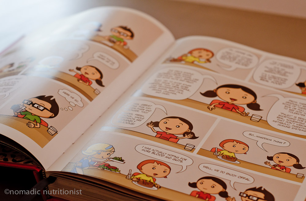 Nom Nom Paleo cookbook cartoons