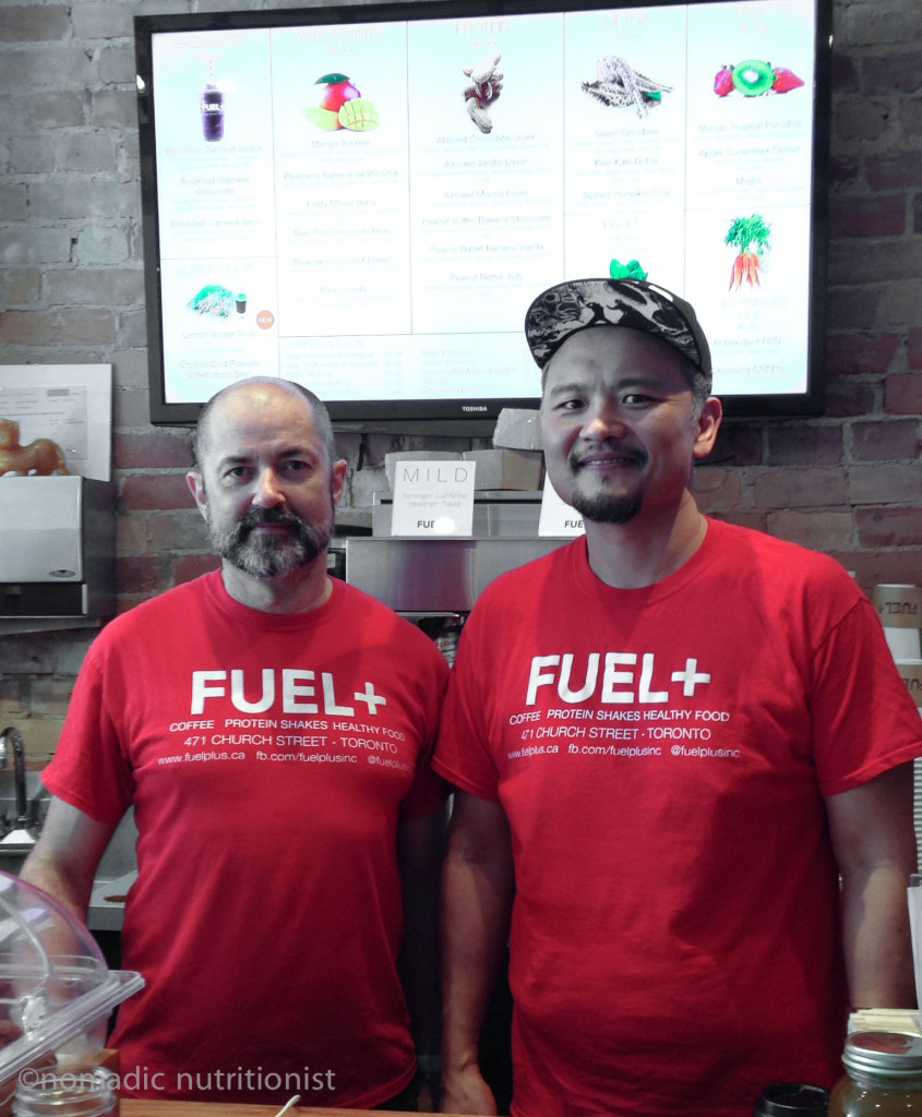 Gary & Chester, co-owners of Fuel+
