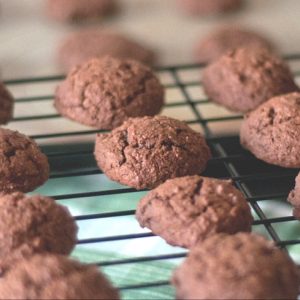 Gluten-Free Chocolate Sriracha Cookies