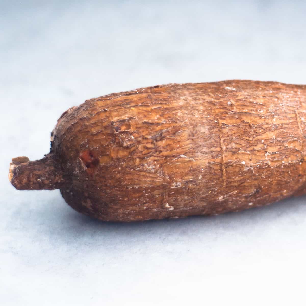Simple way to peel cassava (yuca)