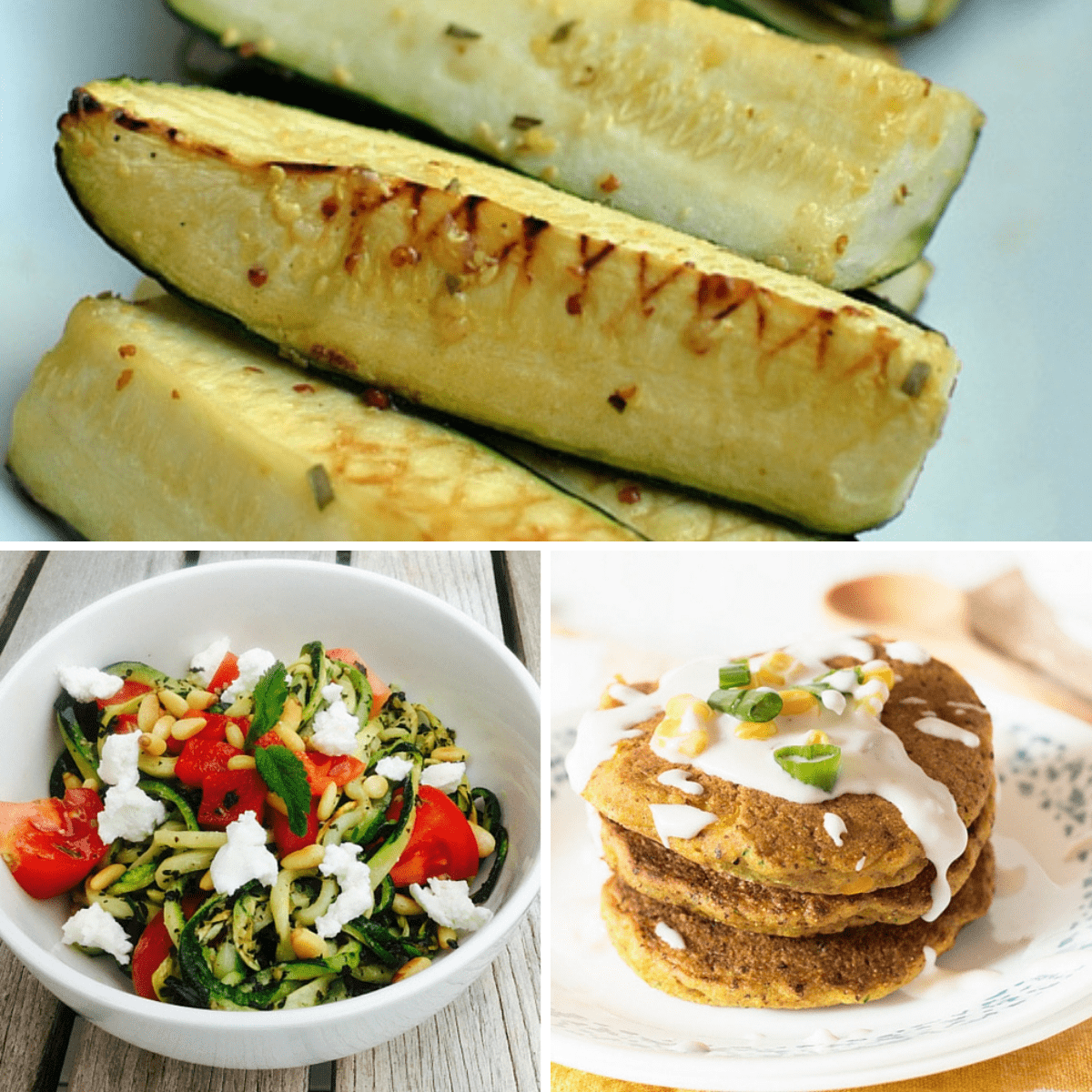 Easy ways to use zucchini