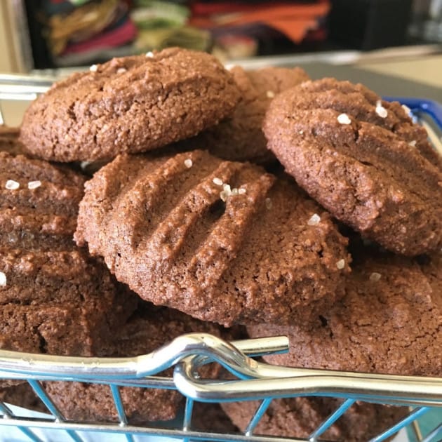 Chocolate Sriracha Cookies (gluten-free)